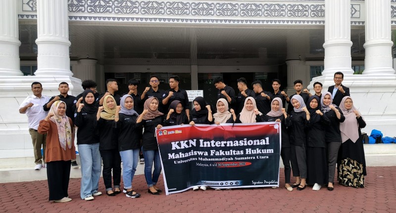 Cabang Istimewa Muhammadiyah Malaysia Sambut Mahasiswa Fakultas Hukum UMSU KKN Internasional
