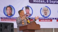 Dihadapan Mahasiswa Nomensen Kapoldasu ajak untuk Menjalankan Kehidupan Sosial Budaya Modern dan Beradab