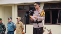 Dimulai, Kapolres Nias Selatan Pimpin Apel Gelar Pasukan "Operasi Zebra Toba 2023"