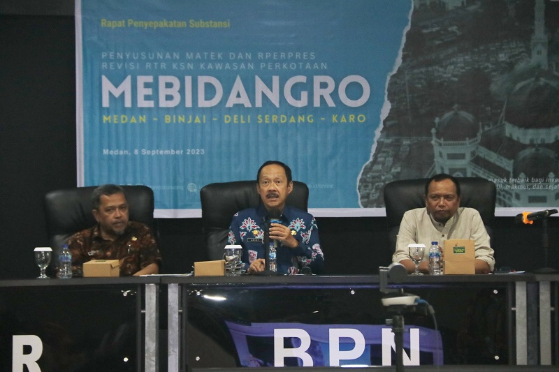 KSN Mebidangro Harus Terintegrasi, Sekdaprov Sumut: Perlu Dibentuk Badan Pengelola