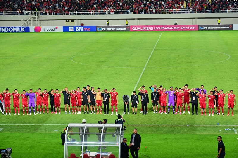 Timnas Indonesia Melaju ke Piala AFC U23 di Qatar 2024