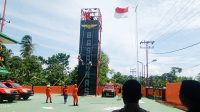 Kantor SAR Nias Mengadakan Kegiatan Media Gathering and High Angle Rescue