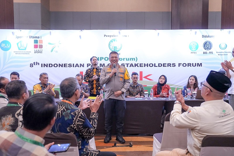 Kapolda Sumut Narasumber 8 Tahun Indonesian Palm Oil Stakeholders Forum (IPOS-FORUM)