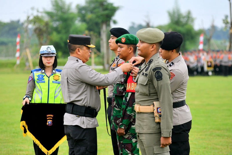 Kapolda Sumut Pimpin Gelar Pasukan Ops Mantap Brata 2023-2024