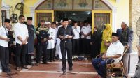 Pj Gubernur Sumut Hassanudin Lepas Jenazah Dato’ Seri Syamsul Arifin