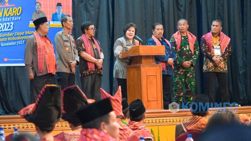 Bupati Karo Buka Kongres Kebudayaan Karo Tahun 2023 di Berastagi