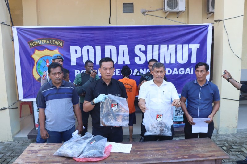 Tempo 8 Jam Sat Reskrim Polres Sergai Sukses Ungkap Kasus Ponakan Bunuh Paman, Ini Motifnya