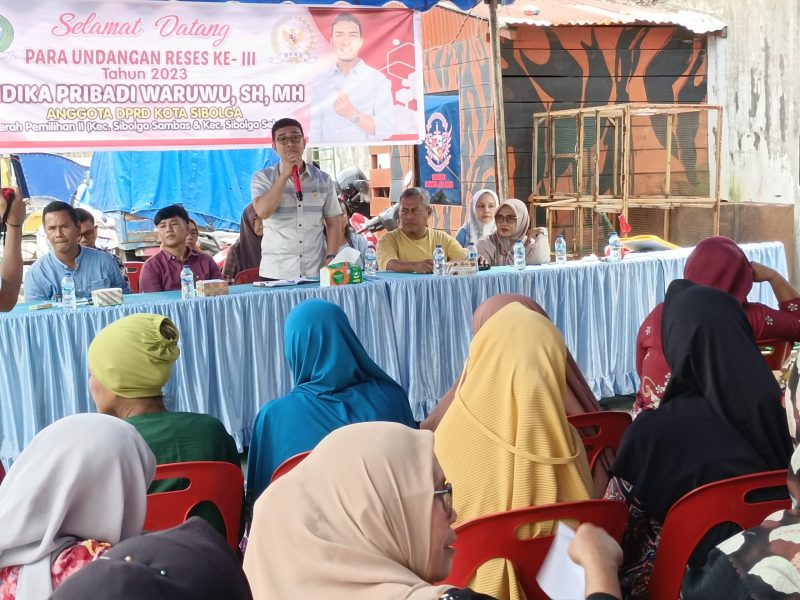 Jumpai Konstituen, Andika Pribadi Waruwu Serap Aspirasi Masyarakat