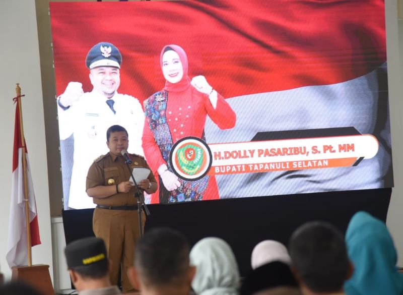 Bupati Tapsel: Sukses Pemilu Ditentukan Partisipasi Masyarakat Datang ke TPS