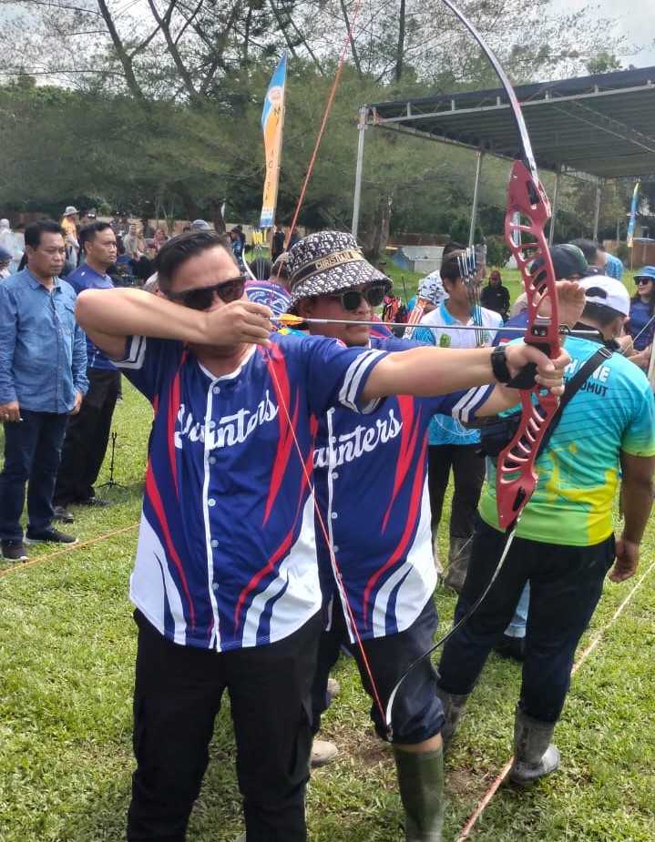 Kapolresta Deliserdang Buka Kejuaraan Panahan Plantation Open Archery Championship 2024