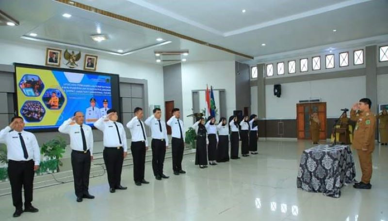 Bupati Labura Lantik 12 Jabatan Fungsional PPPK Teknis