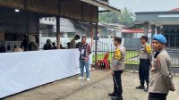 Kapolres Cek Pengamanan TPS di Kabupaten Langkat