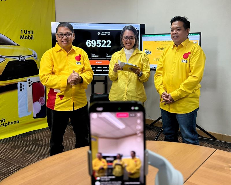 IM3 Umumkan Pemenang Undian Program BeRLimpah