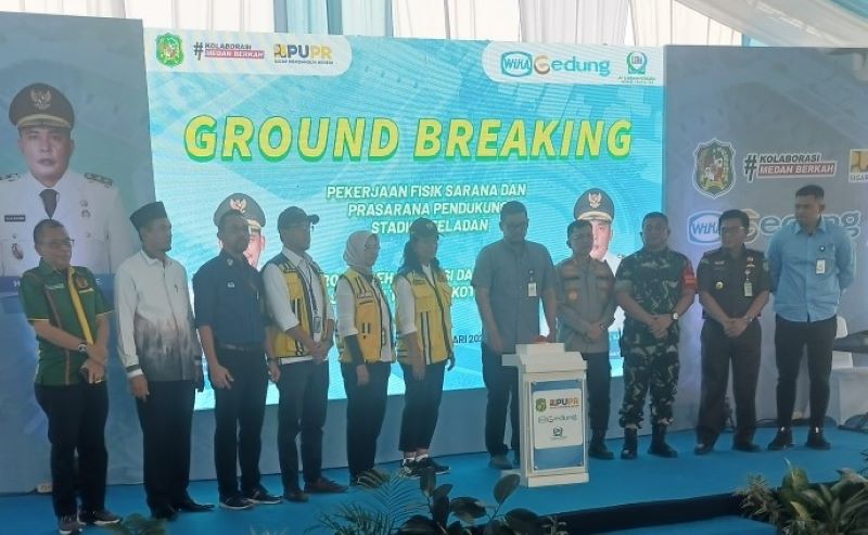 Bangga Medan Bakal Punya Stadion Megah