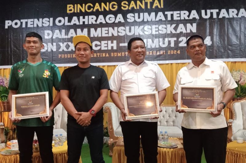 Pertina Sumut Komit Sumbangkan Prestasi di PON Aceh-Sumut