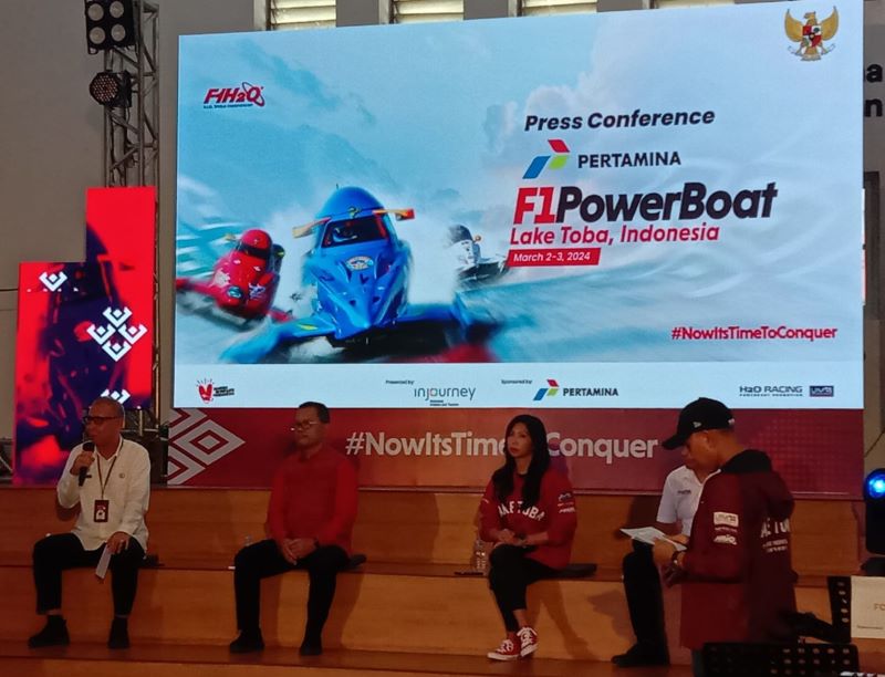 Sebanyak 18 Pebalap dari 9 Tim Berlaga Diarena F1 Powerboat 2024 Diharapkan Dongkrak Posisi Wisata Danau Toba