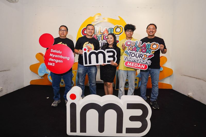 IM3 Hadirkan Collabonation Tour Talent Hunt di Medan, Grup Band Arcade Night dan Yohana Tania Marbun Raih Juara Pertama