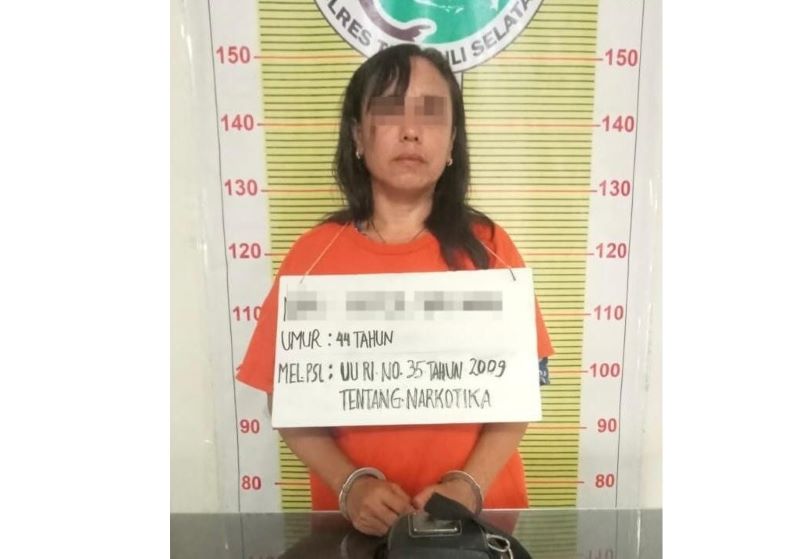 Simpan Sabu Milik Suami, IRT Dibekuk Polisi