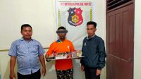 Polsek Munte Ringkus Maling Puluhan Bungkus Rokok di Karo