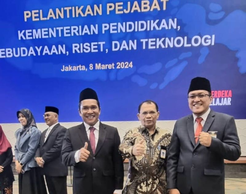 Lantik Dua Pejabat LLDikti Sumut, Kemendikbudristek Minta Tingkatkan  Profesionalisme dan Konsolidasi