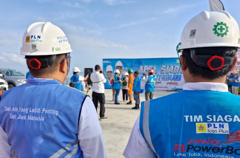 PLN Icon Plus Kembali Dukung Amankan Pasokan Listrik Event International F1H20 Danau Toba Balige 2024