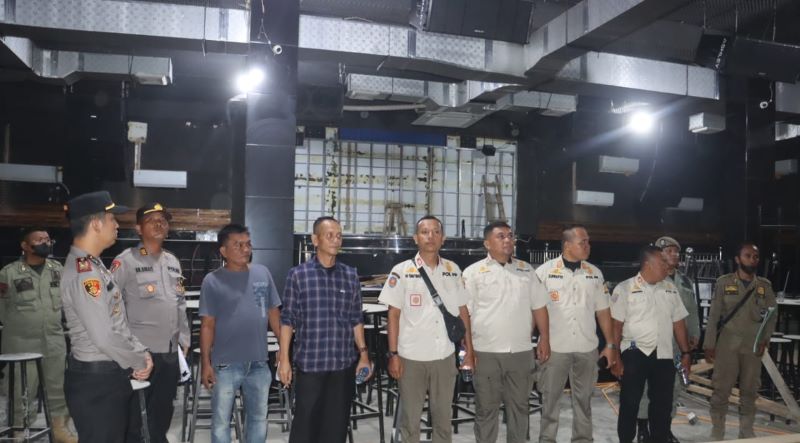 Polres Langkat Gelar Razia Tempat Hiburan Malam