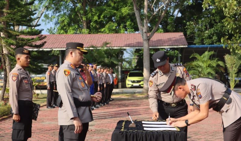 Kapolres Langkat: Tanggungjawab dalam Jabatan Merupakan Amanah dan Kepercayaan
