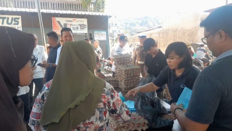 Pemko Sibolga Gelar Operasi Pasar Murah Sembako