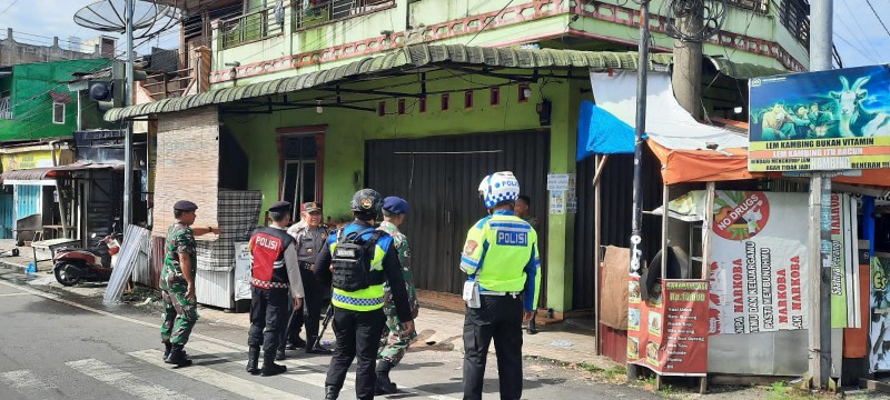 Cegah Aksi Pencurian Di rumah Yang Ditinggal Mudik, Polisi Gelar Patroli