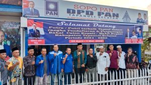 Partai Amanat Nasional Terima Berkas Rasyid Assaf Dongoran Bakal Calon Bupati Tapanuli Selatan