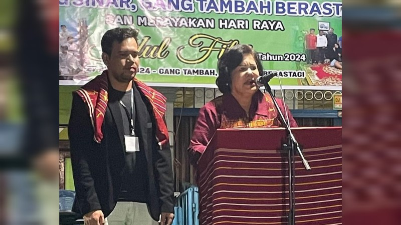 Pelantikan Muda Mudi Gang Tambah, Bupati Karo Pesankan Jauhi Narkoba