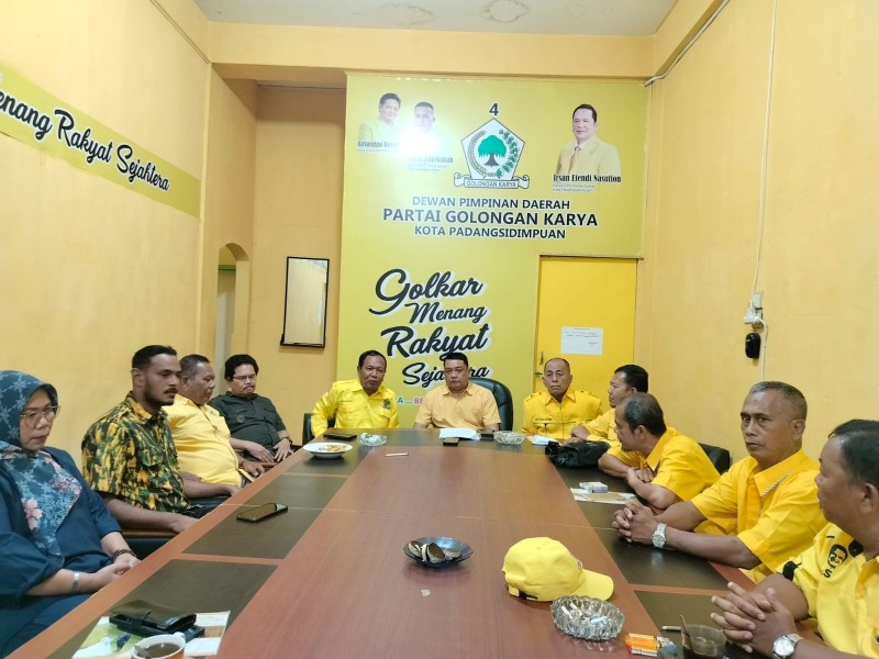 Pertama! Golkar Buka Penjaringan Bakal Calon Wali Kota Padangsidimpuan Terbuka Untuk Umum