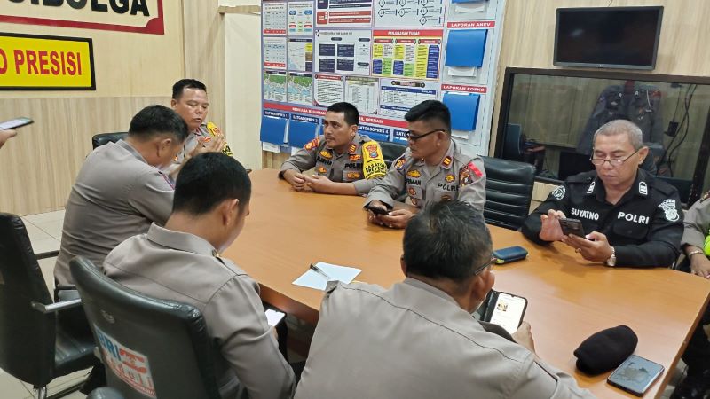 Polres Sibolga Laksanakan Anev Ops Ketupat Toba 2024 Tgl kirim : 5 April 2024