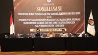 Tahapan Pilkada, Bawaslu Sumut Hadiri Sosialisasi Tahapan dan Jadwal Pemilihan Gubernur dan Wakil Gubernur Sumut