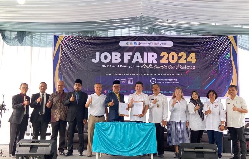 SMK Esa Prakarsa Binjai Gelar Jobs Fair 2024