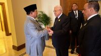 Bertemu Presiden Palestina, Prabowo Tegaskan Kembali Dukungan Indonesia
