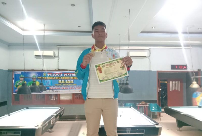 Moses Terbaik Divisi Carom Cabor Biliar Porkot Medan 2024