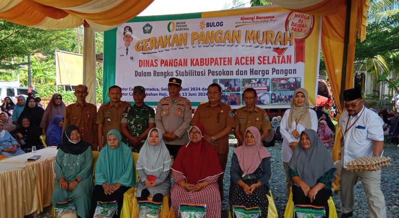 Sambut Idul Adha, Pemkab Aceh Selatan Gelar Pangan Murah