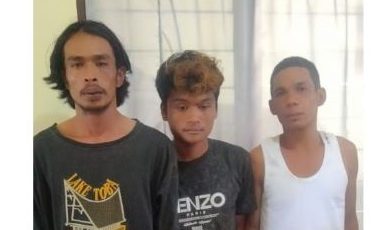 Polsek Simpangempat Amankan Tiga Pelaku Pencurian di Desa Linggajulu