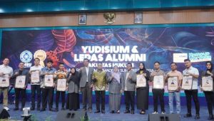 Fakultas Hukum UMSU Sukses Gelar Yudisium dan Lepas Alumni