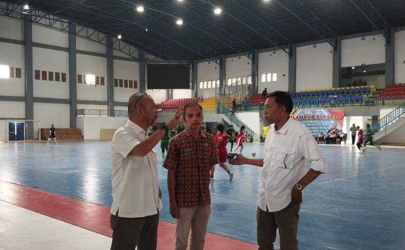 Ditargetkan Perbaikan GSG dan GOR Futsal Rampung 27 Agustus 2024