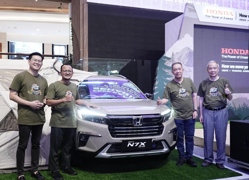 Hadirkan Keceriaan Untuk Pengunjung, Honda Gelar Honda N7X Camping Ground Pertama Kali di Kota Medan