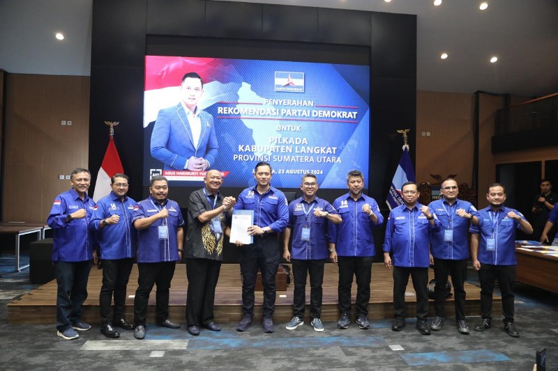 AHY Serahkan 13 Rekomendasi B1KWK untuk Sumut, Para Calon Siap Bertarung di Pilkada 2024