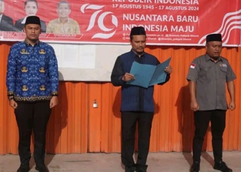 Bawaslu Kabupaten Pakpak Bharat Gelar Upacara HUT RI ke-79 dan Peringati HUT Bawaslu ke-16