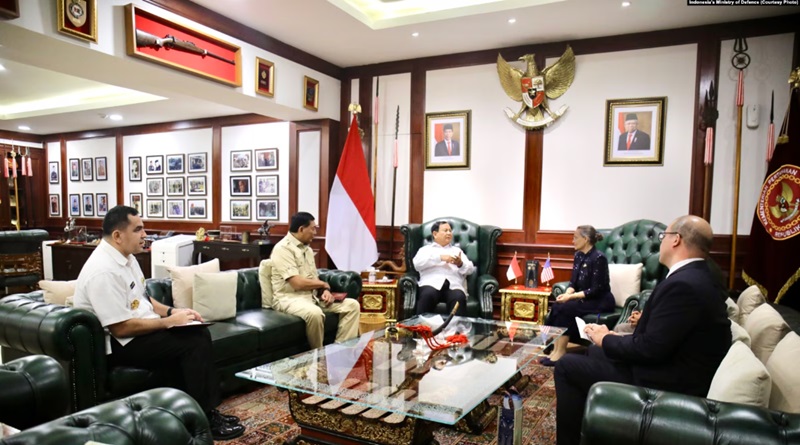 Bertemu Dubes AS, Prabowo Berterima Kasih atas Kerja Sama Pertahanan