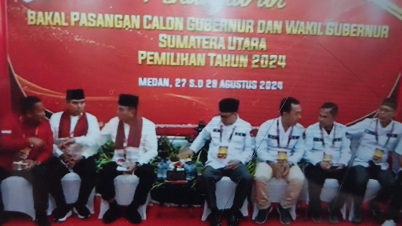 Edy Rahmayadi dan Hasan Basri Resmi Daftar ke KPU Sumut, Siap Maju di Pilgub 2024