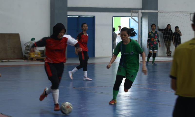 Tim Futsal Putri PON Sumut Tahap Pematangan Jelang Laga Diarena PON Aceh-Sumut