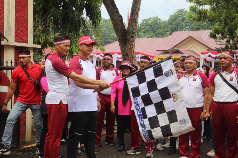 Gempita HUT RI ke-79: Polres Langkat Gelar Beragam Perlombaan untuk Memupuk Kekeluargaan