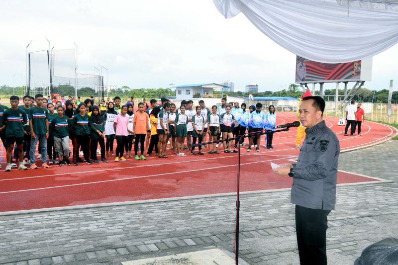 Kejurda Atletik Sumut 2024 Pecahkan Rekor Nasional, Pj Gubernur Agus Fatoni Berharap Lahirnya Atlet Internasional