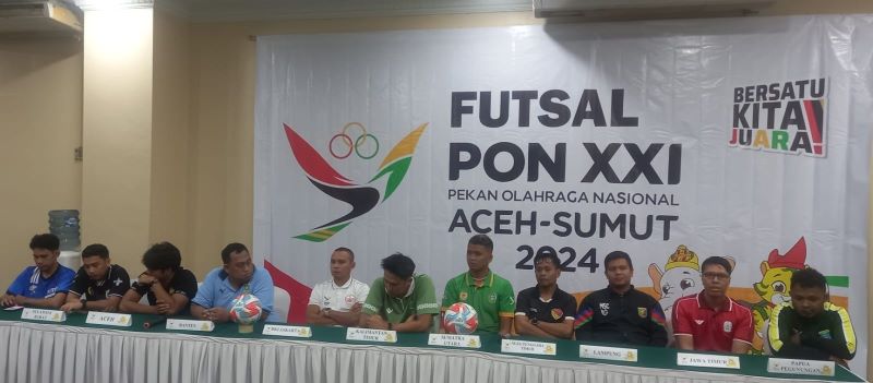 Laga Perdana Futsal PON, Jatim Kontra NTT